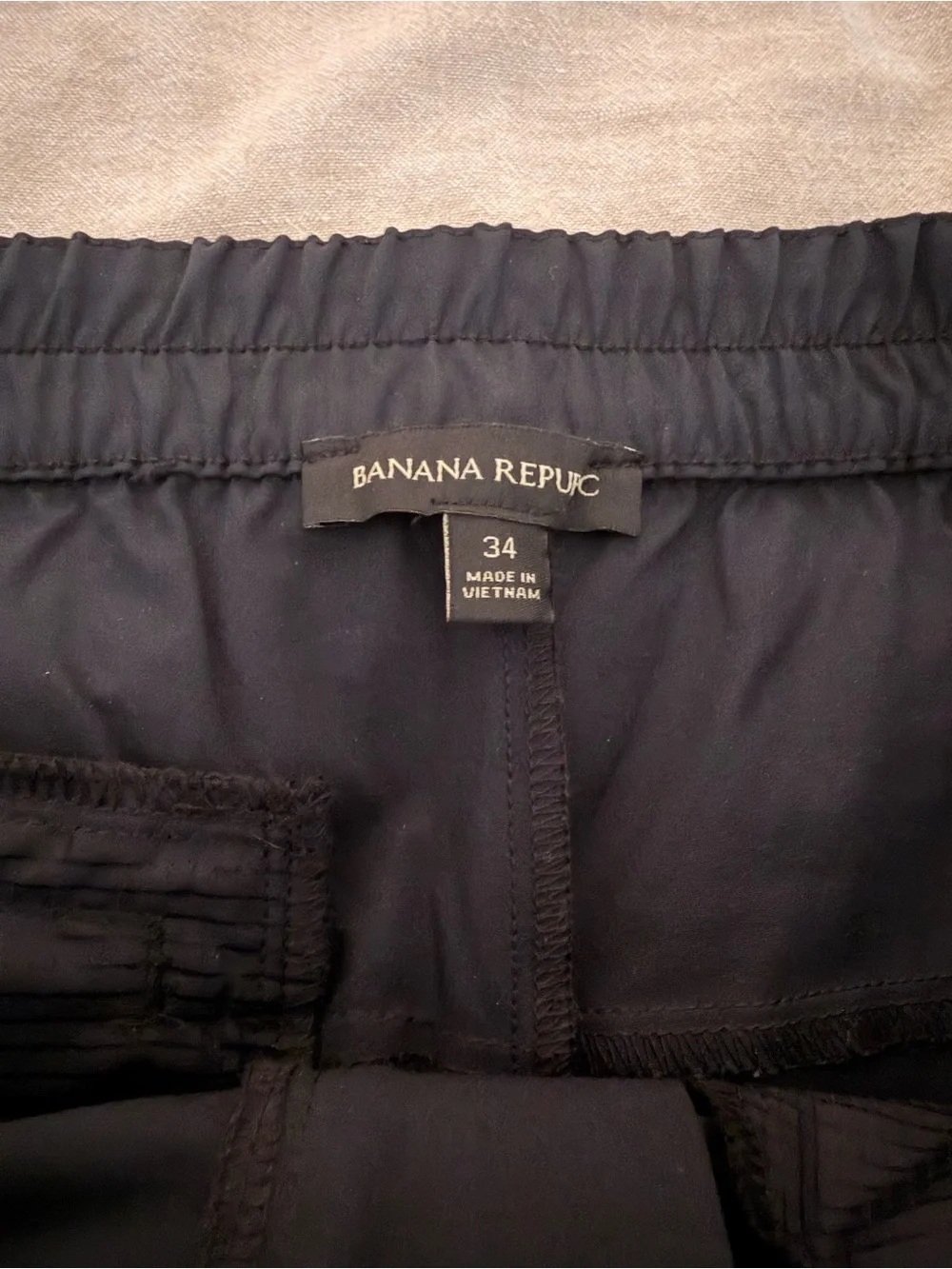 Banana Republic Men's Black Dress Pants